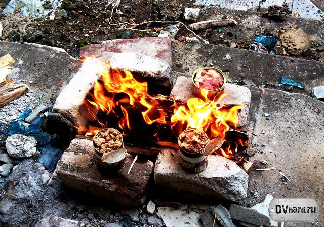 еда на костре еда на костре