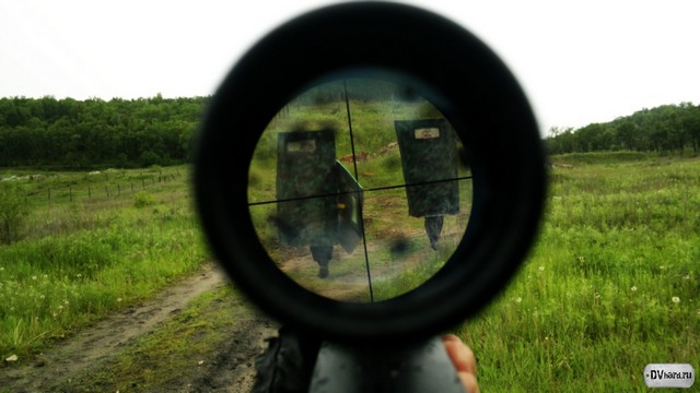 взгляд через оптический прицел взгляд через оптический прицел