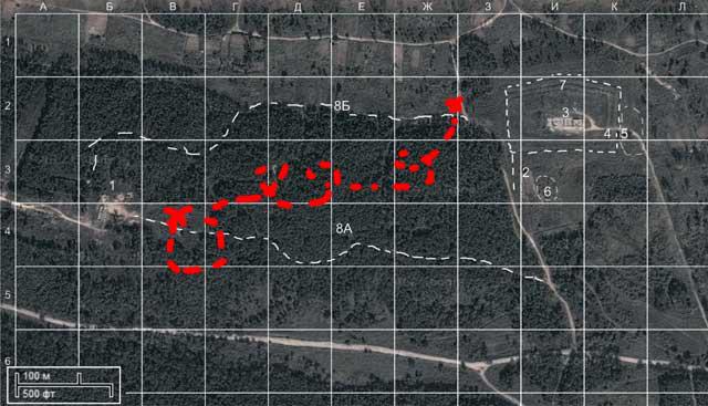 маршрут по лесу маршрут по лесу