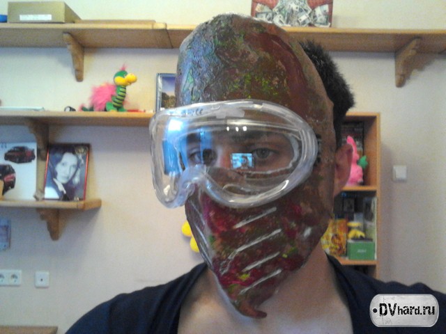 маска с очками маска с очками