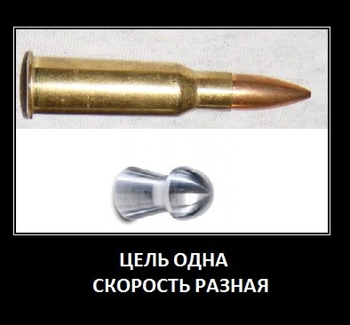 цель одна скорость разная цель одна скорость разная