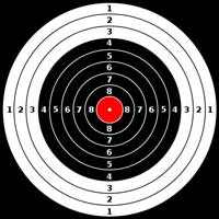 мишени для пневматики а4 распечатать