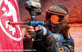 пистолет в пейнтболе