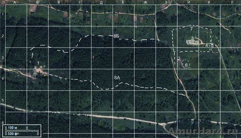 карта полигона карта полигона