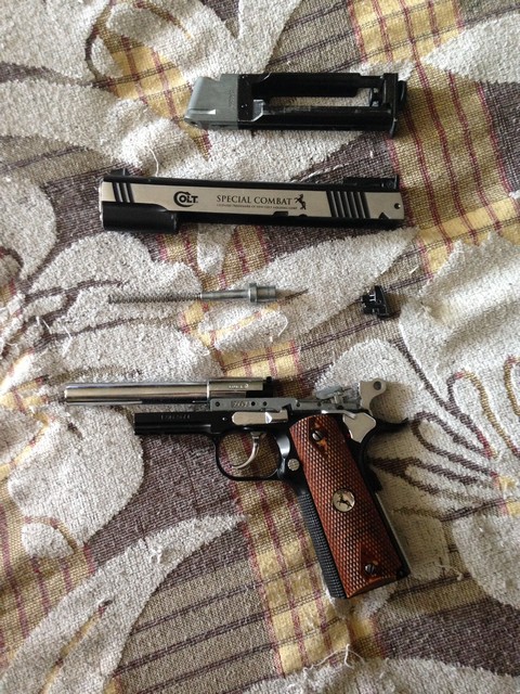 неполная разборка colt special combat неполная разборка colt special combat