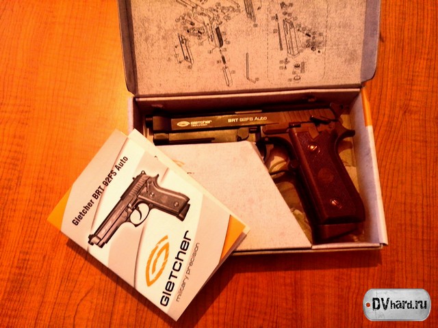 пневматический пистолет gletcher brt 92fs auto первое вскрытие пневматический пистолет gletcher brt 92fs auto первое вскрытие