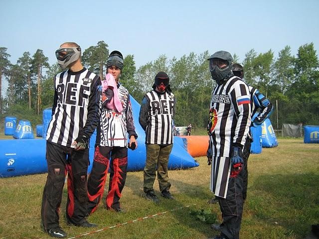 судьи в пейнтболе