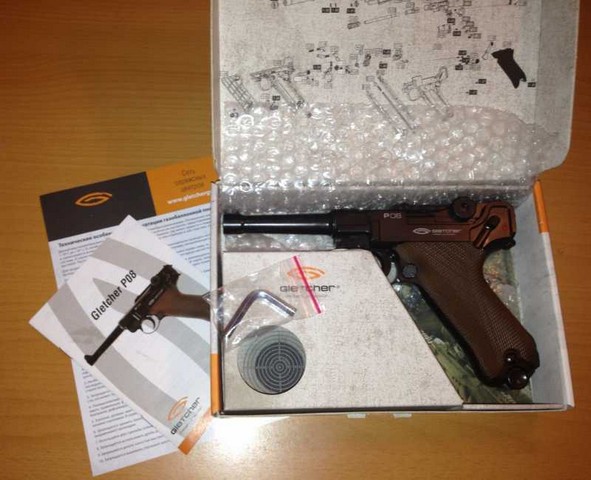 комплектация Gletcher P08 комплектация Gletcher P08