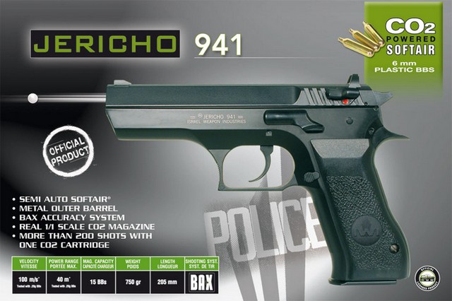 Коробка Cybergun Jericho 941 Коробка Cybergun Jericho 941