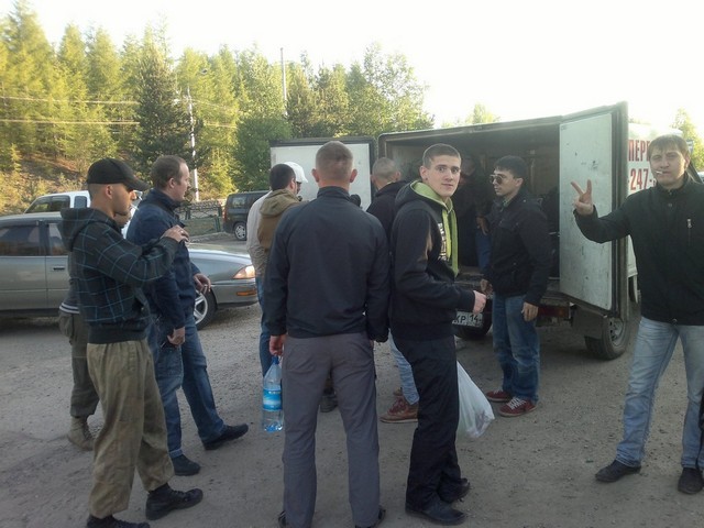 Загрузка вещей Загрузка вещей