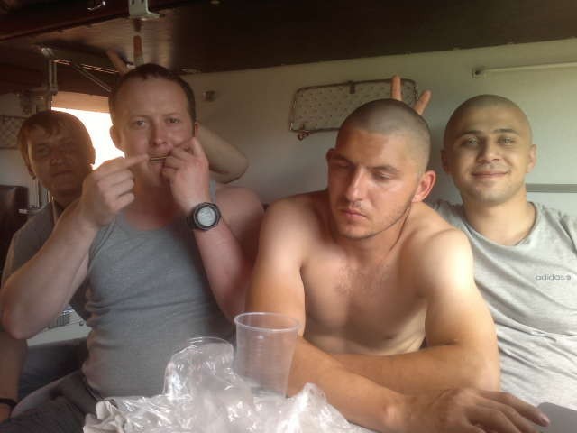 Хардболисты в поезде Хардболисты в поезде