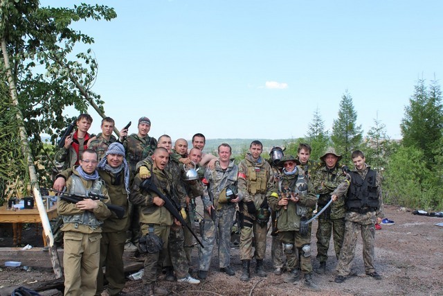 Общее фото после боя