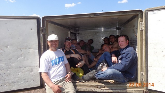 погрузка мяса